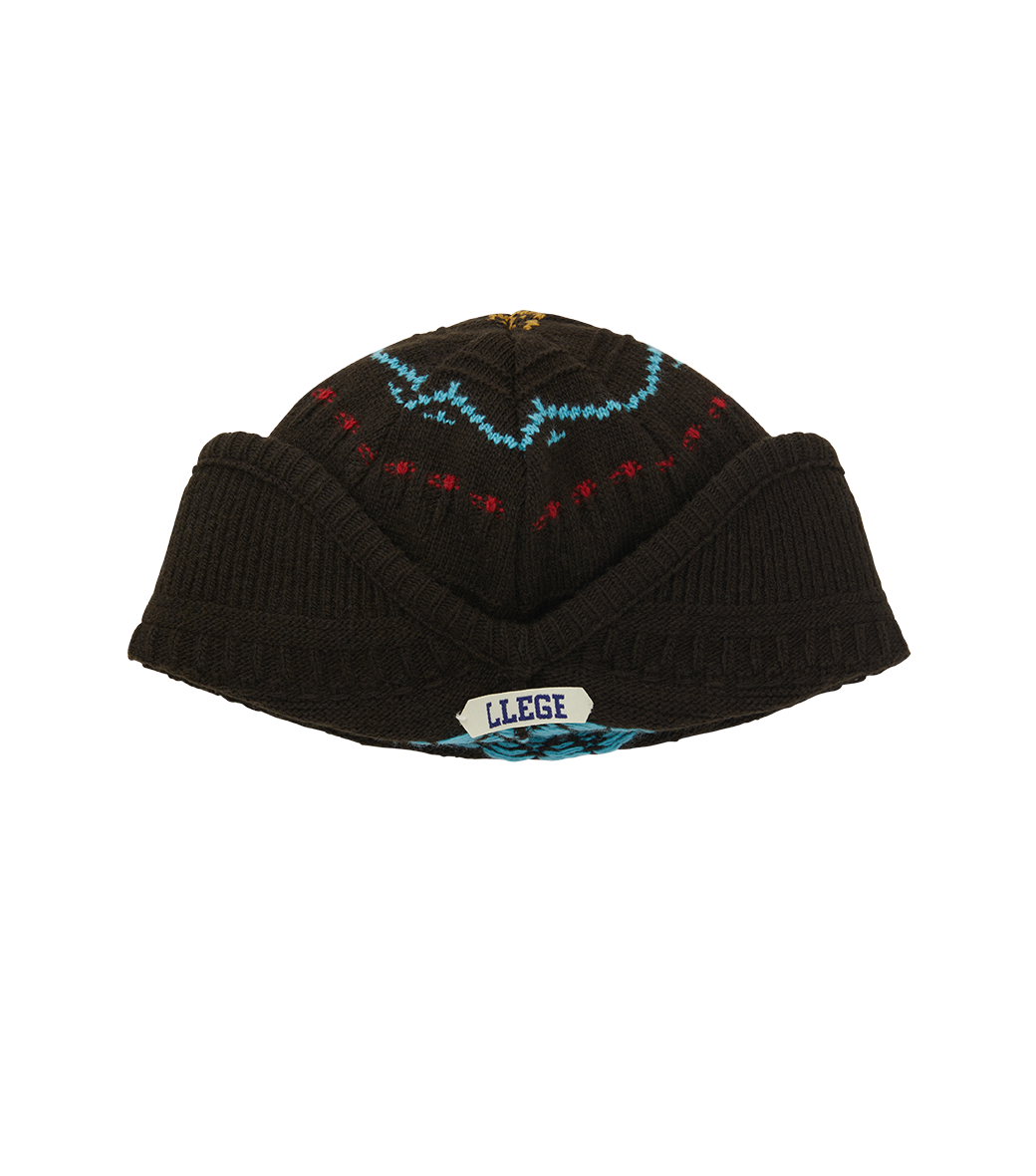 FAIR ISLE EARMUFF BEANIE