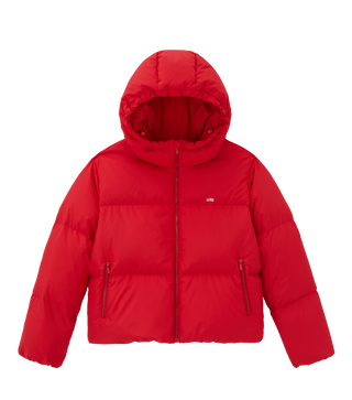 LLEGE HOODIE PUFFER
