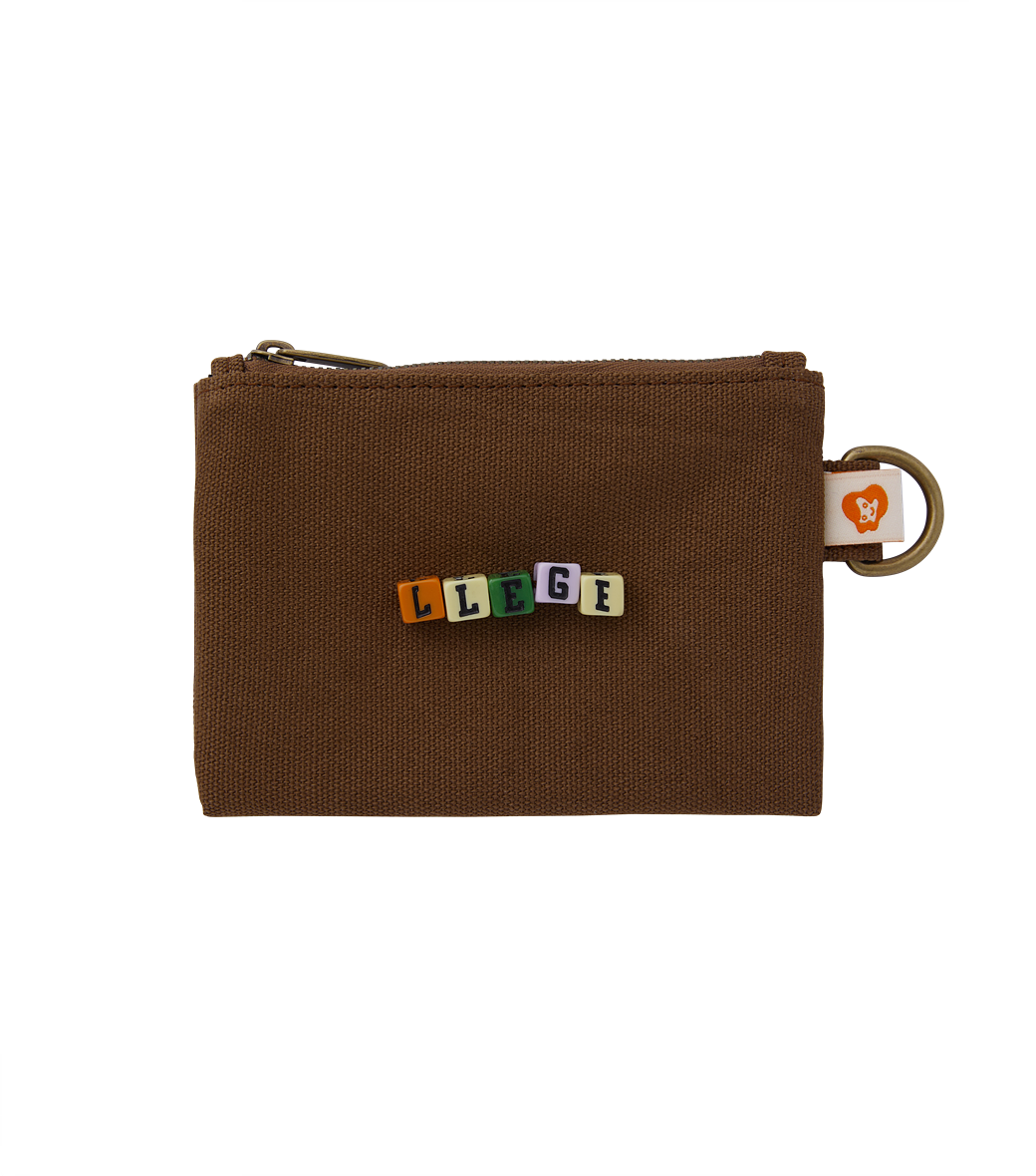 CUBE LOGO CANVAS POUCH