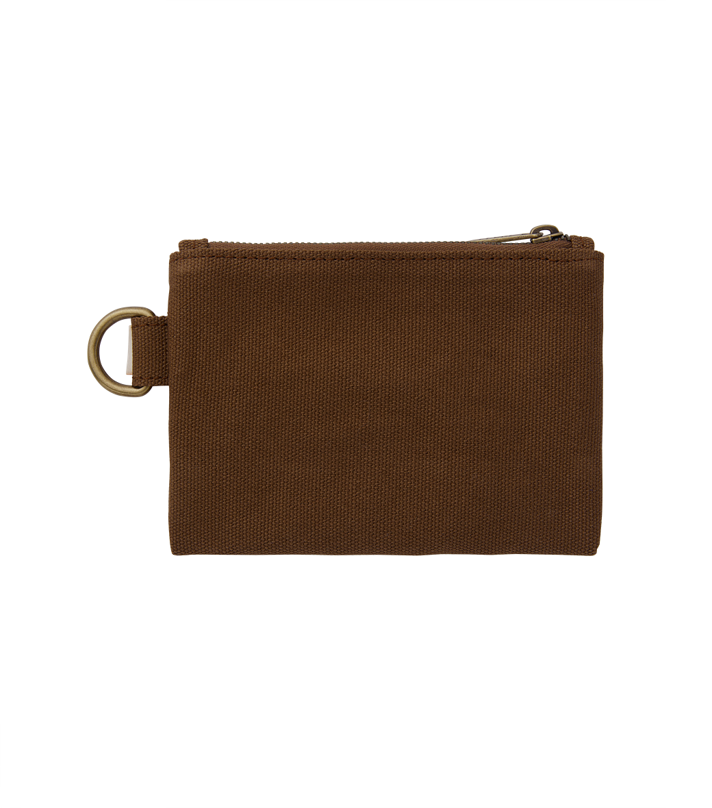 CUBE LOGO CANVAS POUCH