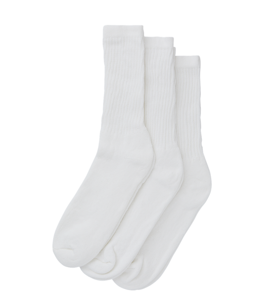 MENS CREW WORK SOCKS 3PR