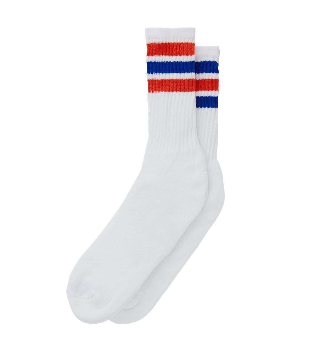 TEAM SPIRIT STRIPED CREW SOCKS 2PR
