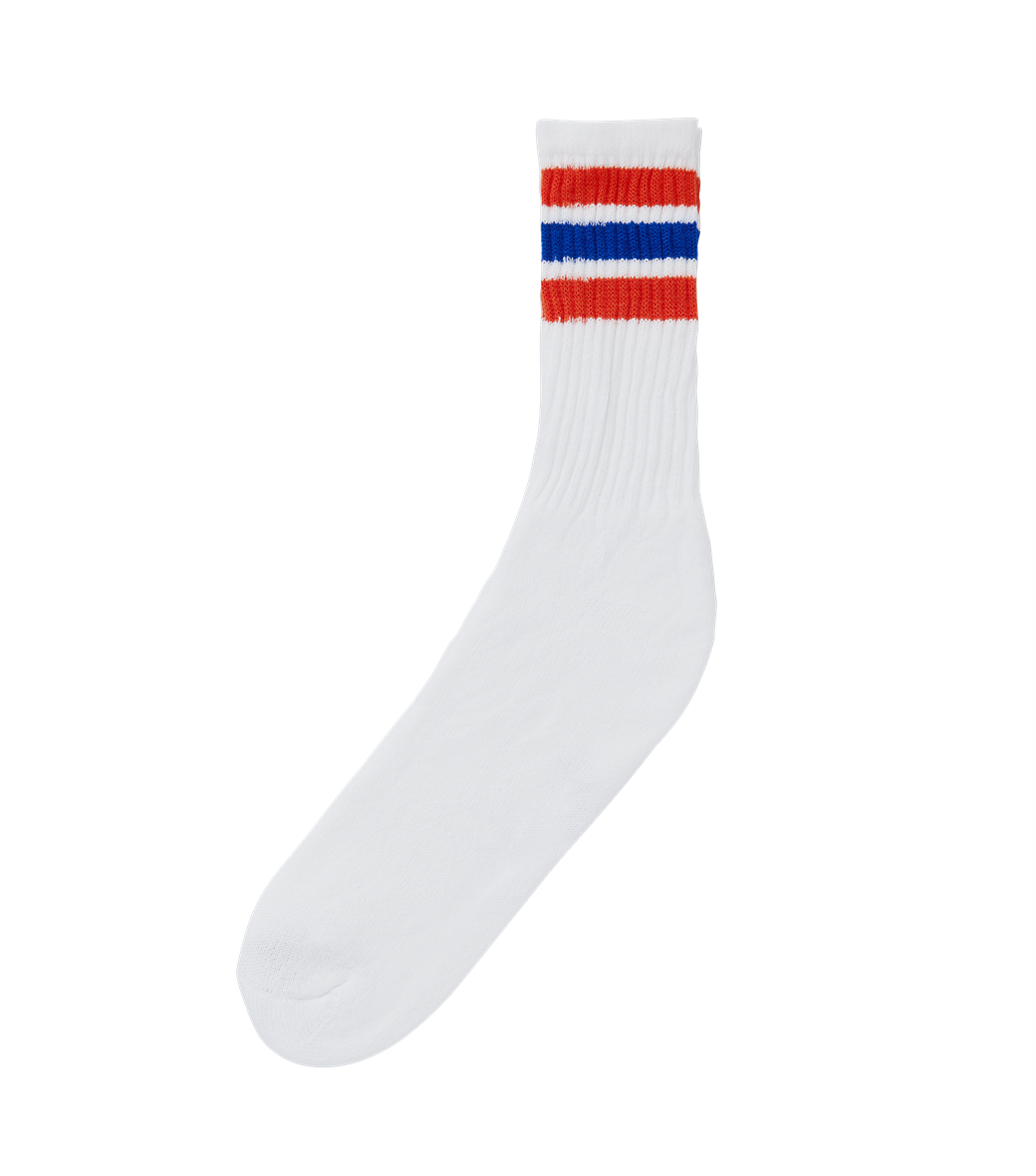 TEAM SPIRIT STRIPED CREW SOCKS 2PR