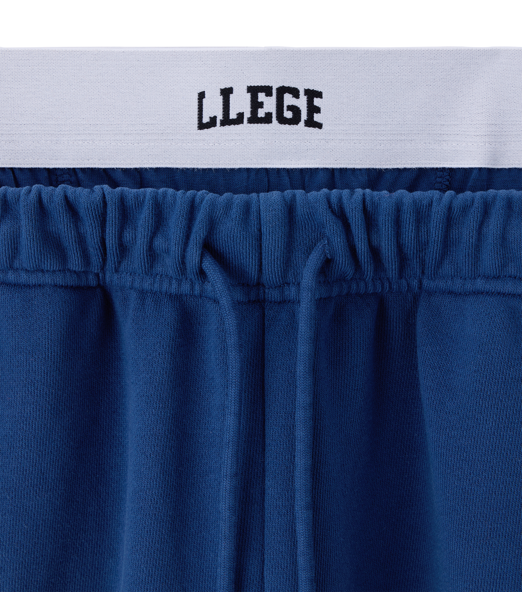 GARMENT DYED LAYERED SWEATPANTS