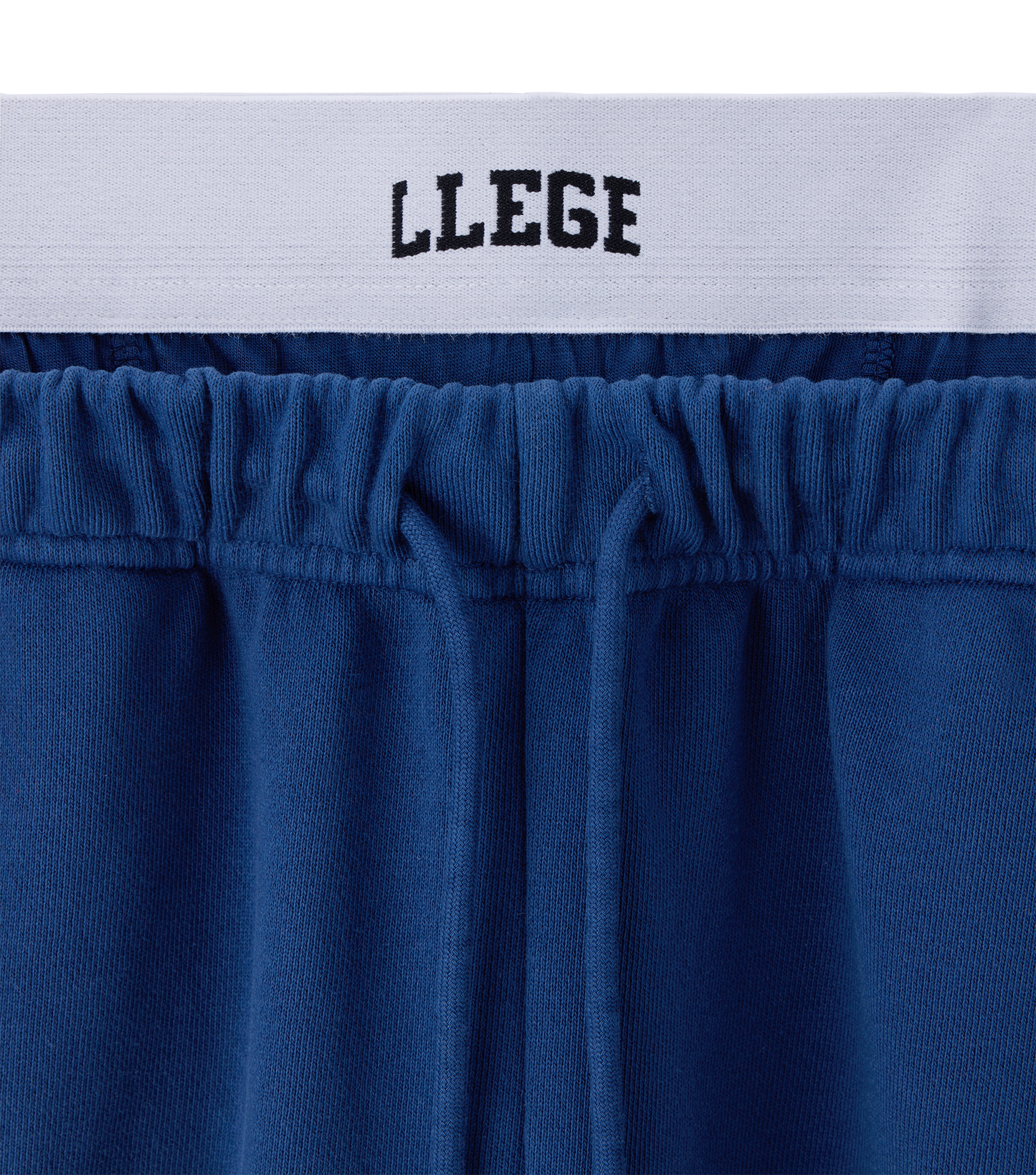 GARMENT DYED LAYERED SWEATPANTS