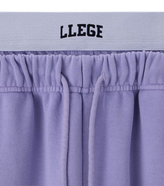 GARMENT DYED LAYERED SWEATPANTS