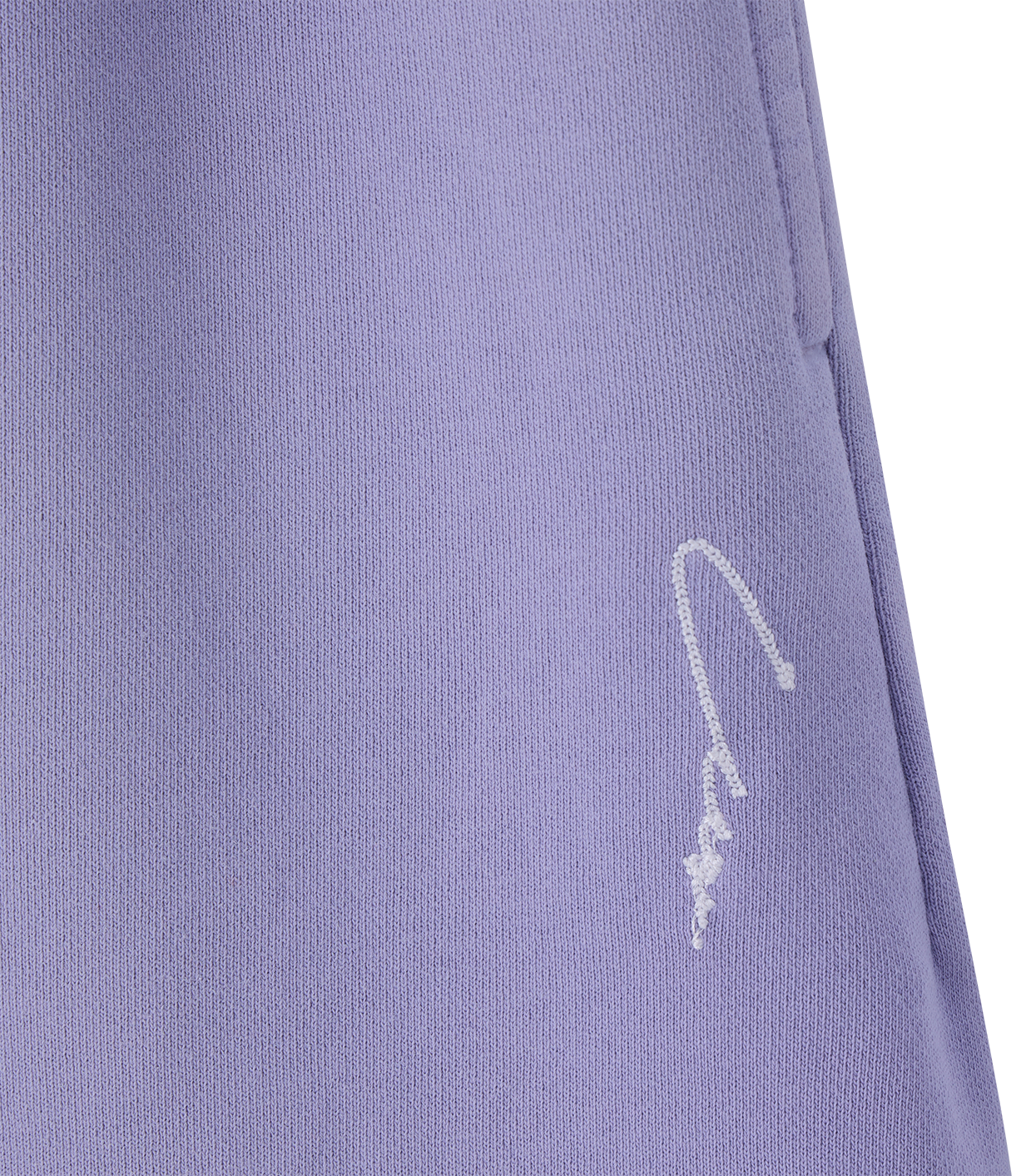 GARMENT DYED LAYERED SWEATPANTS