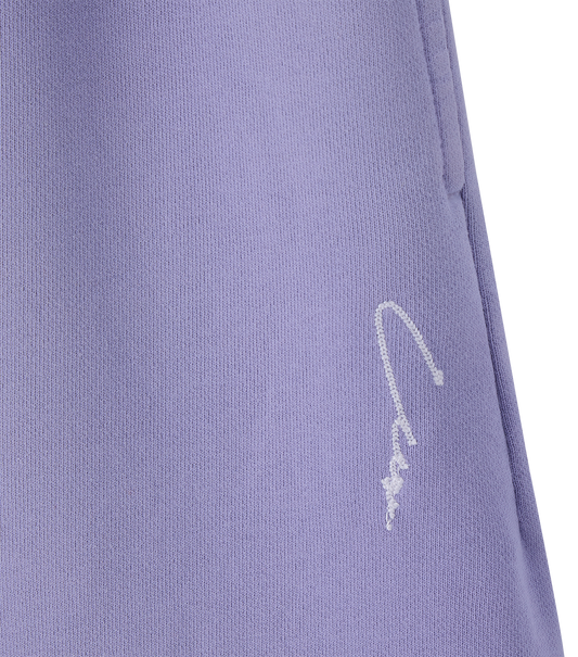 GARMENT DYED LAYERED SWEATPANTS