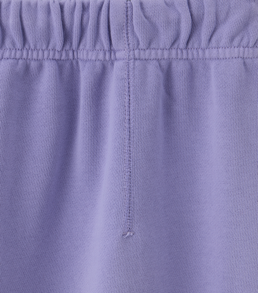 GARMENT DYED LAYERED SWEATPANTS