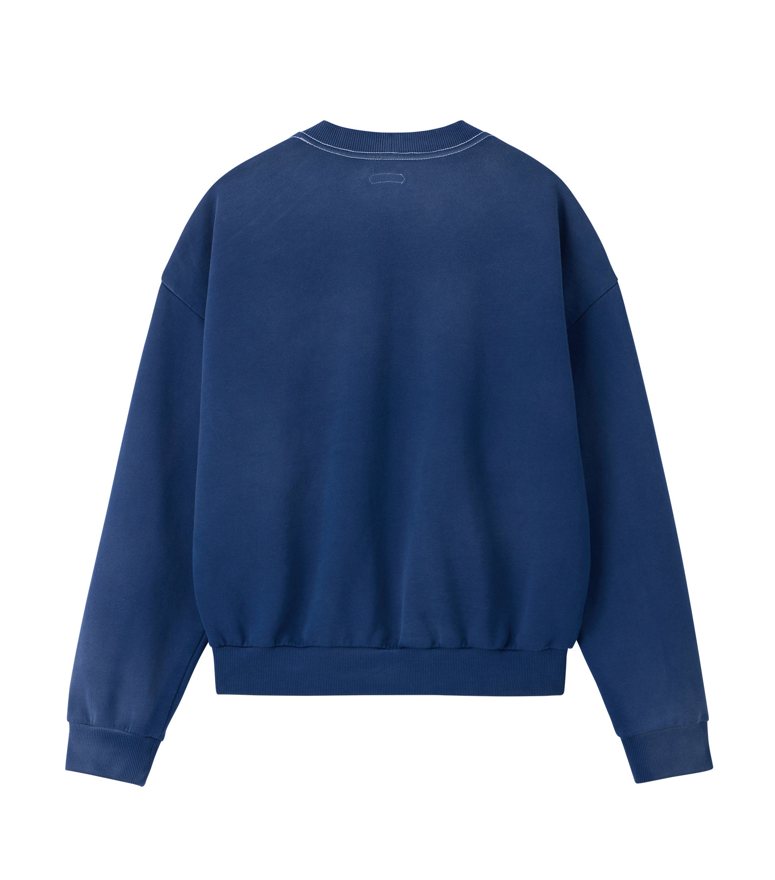 GARMENT DYED FRYED LOGO SWEATSHIRT