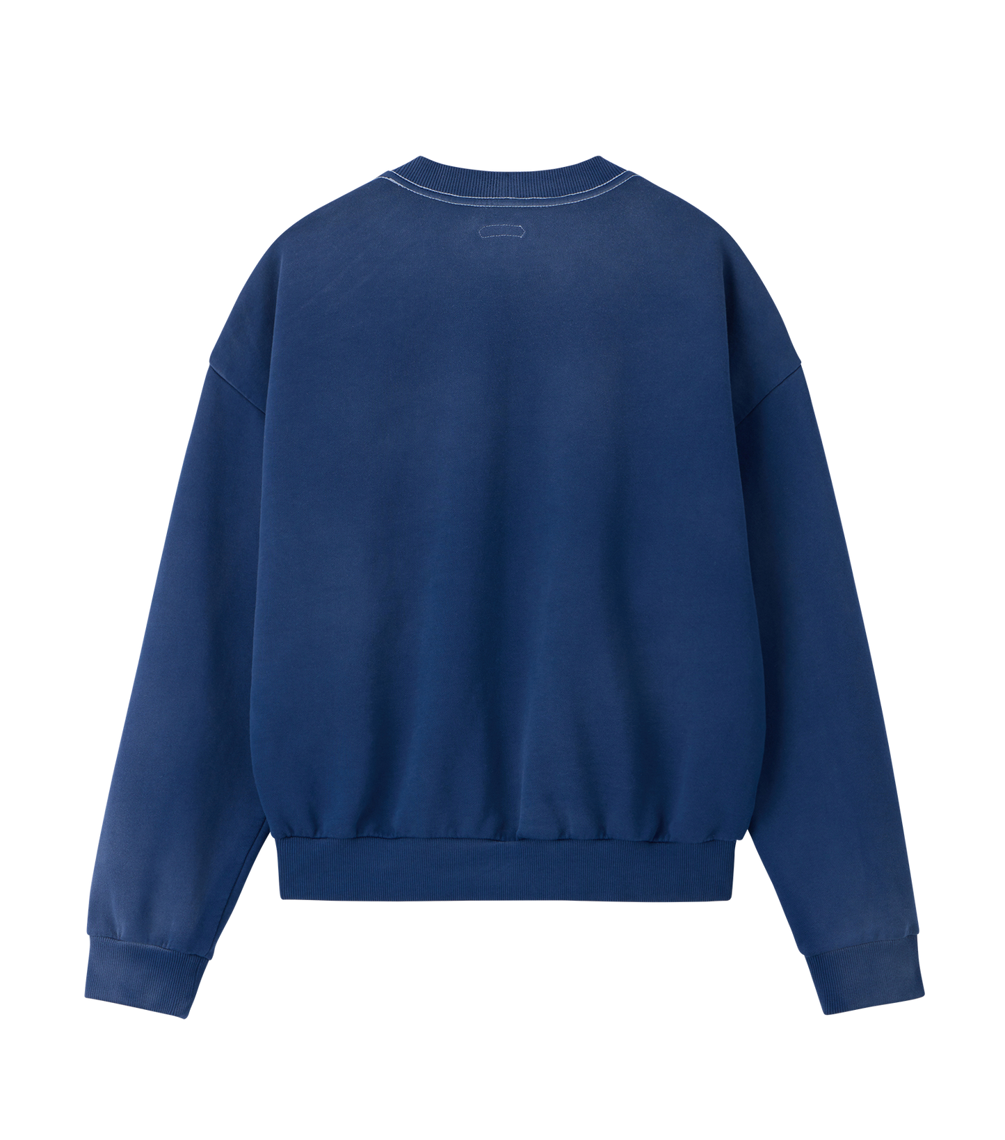GARMENT DYED FRYED LOGO SWEATSHIRT