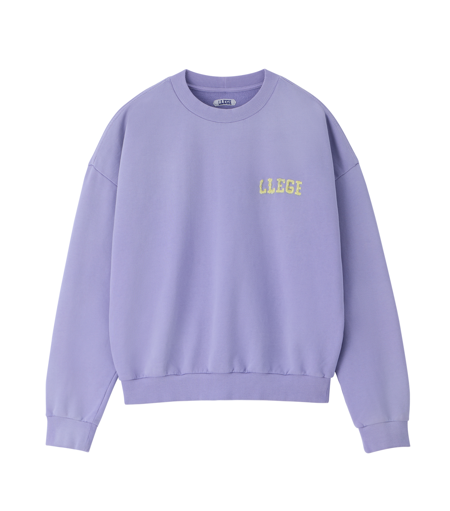 GARMENT DYED FRYED LOGO SWEATSHIRT
