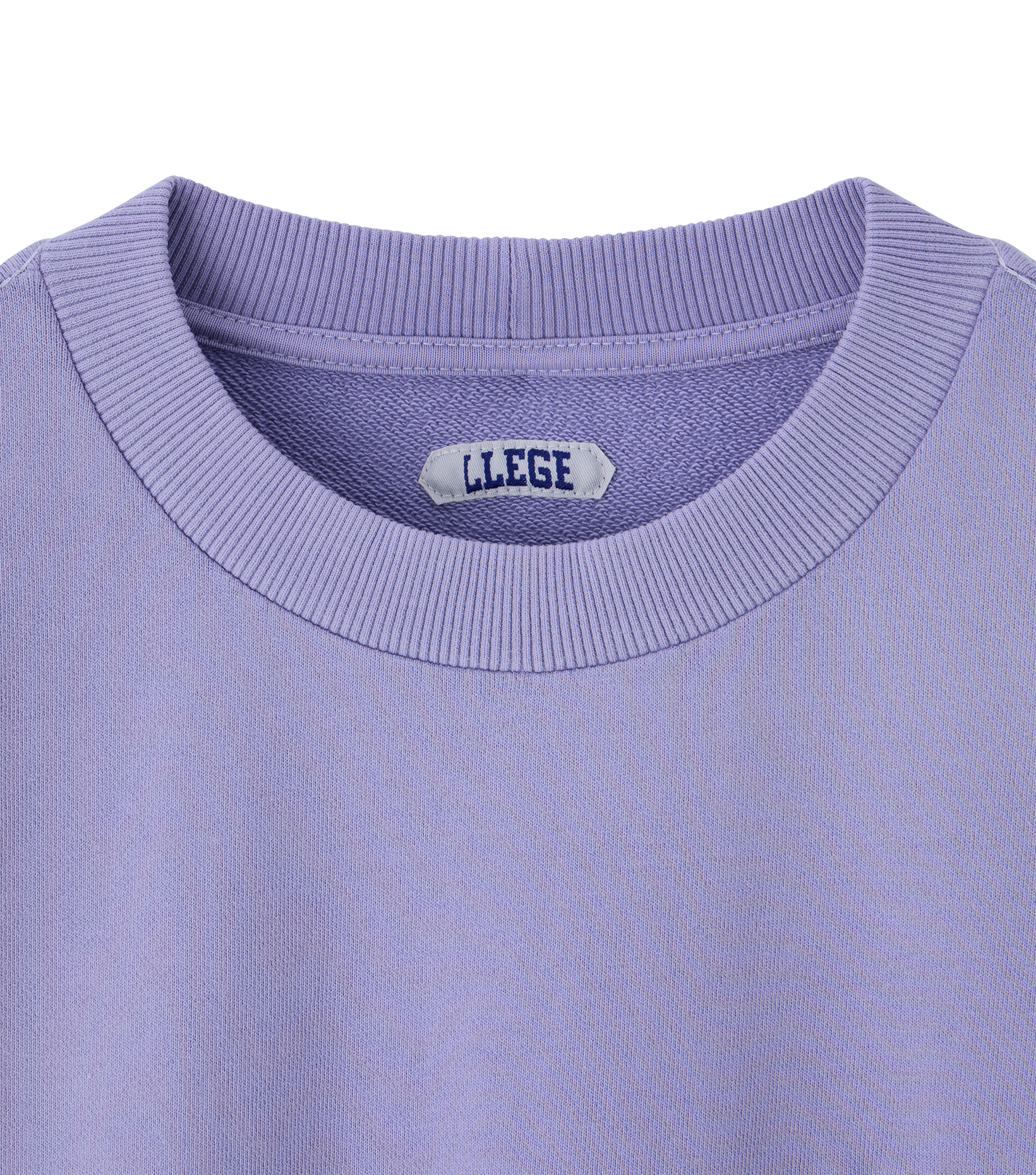 GARMENT DYED FRYED LOGO SWEATSHIRT