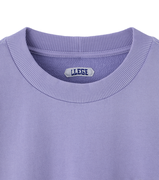 GARMENT DYED FRYED LOGO SWEATSHIRT