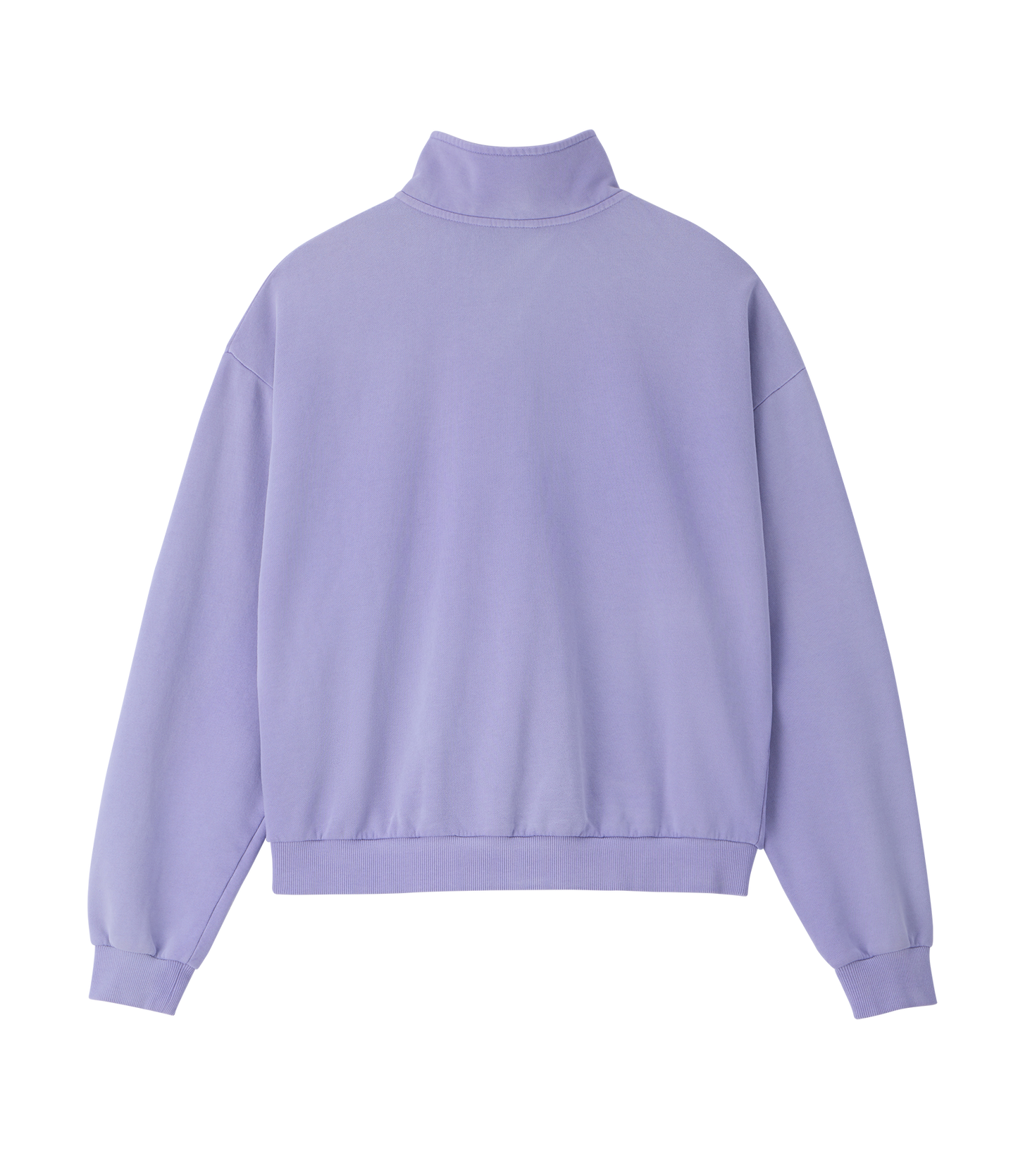 GARMENT DYED ZIP-UP JUMPER