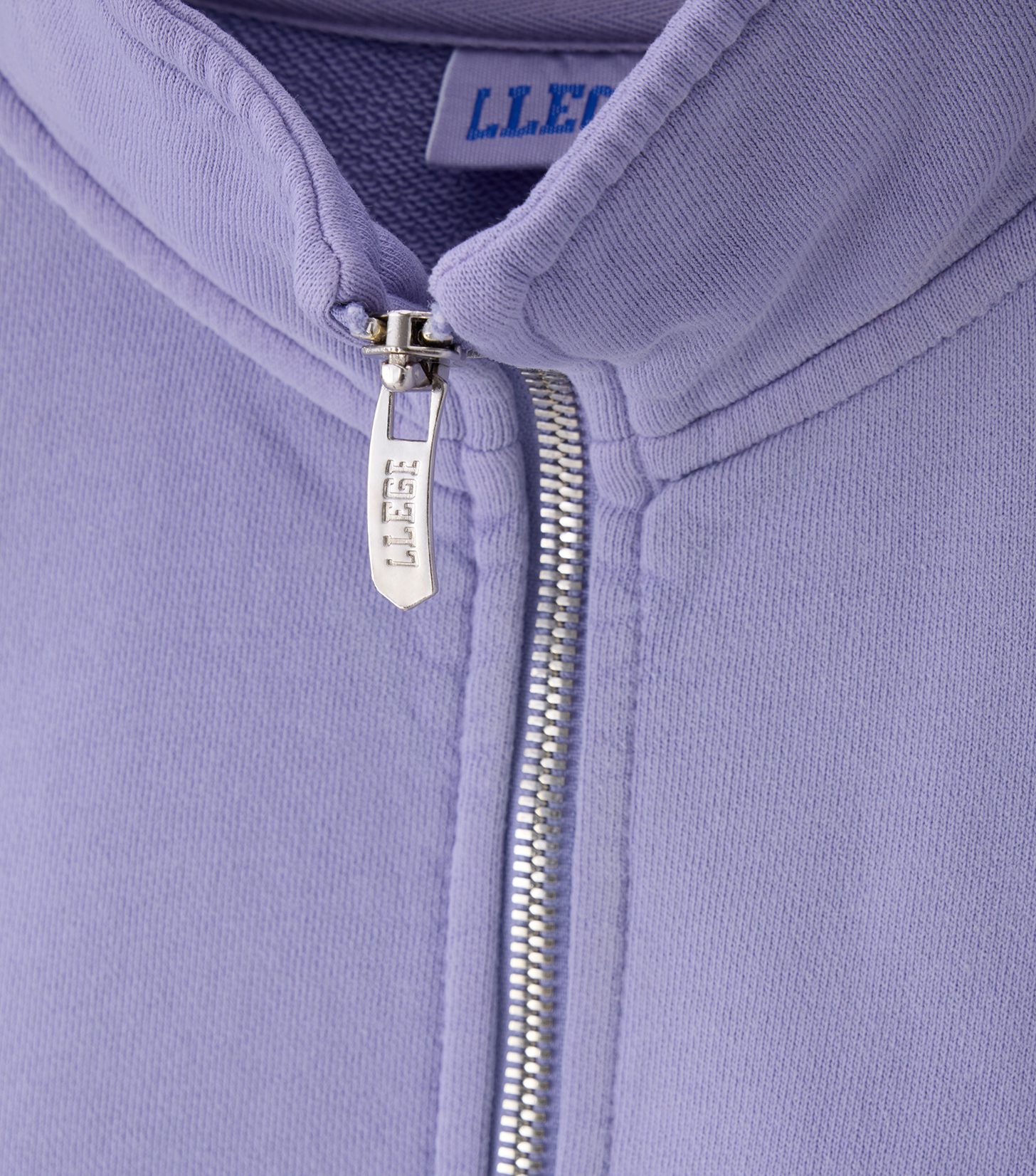 GARMENT DYED ZIP-UP JUMPER