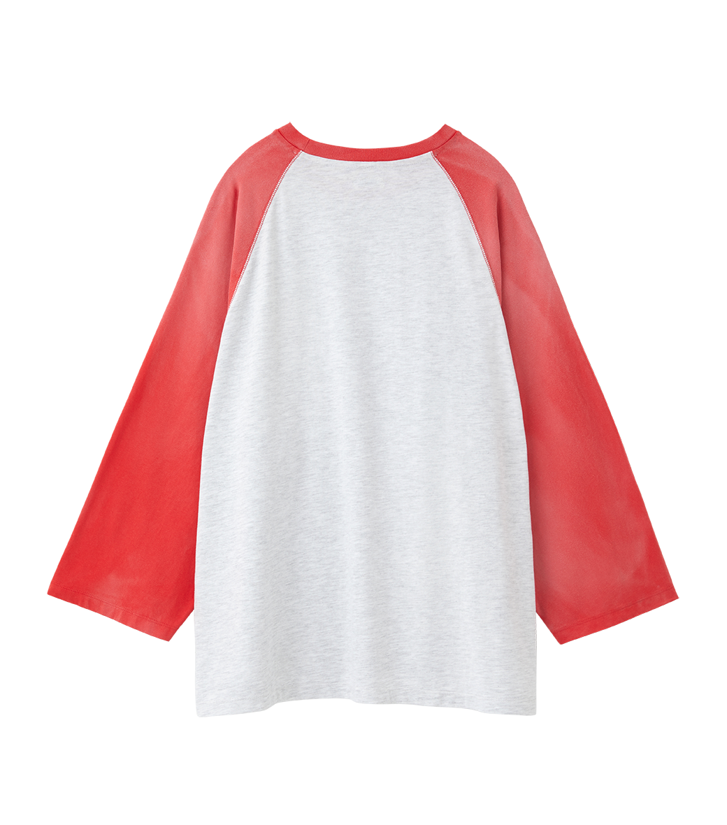 OVERSIZED RAGLAN T-SHIRT