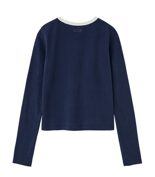 WOMENS RINGER LONG SLEEVE T-SHIRT