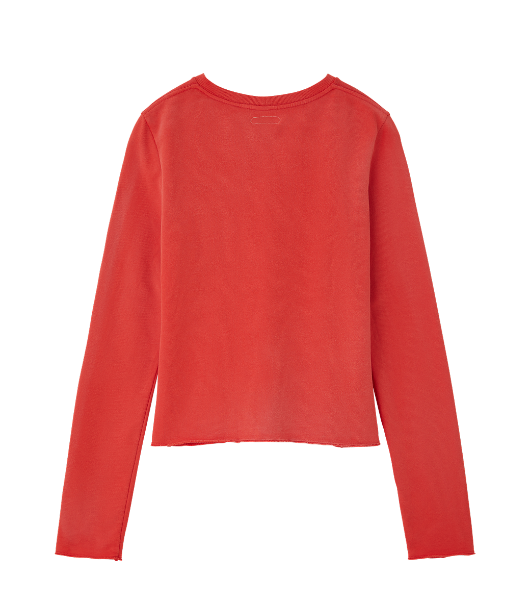 CLASSIC LOGO LONG SLEEVE SLIM TOP