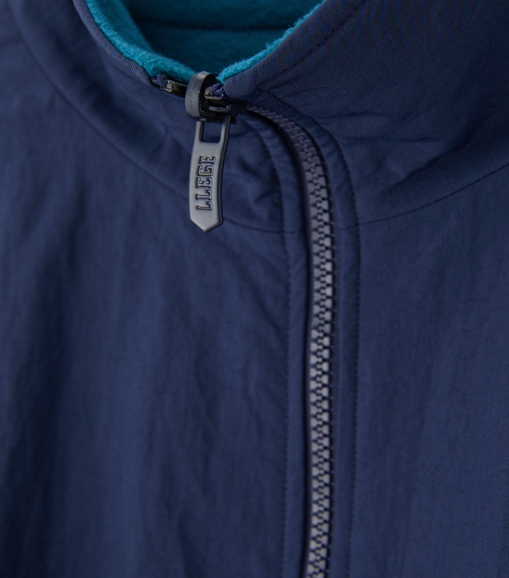 REVERSIBLE FLEECE TRACK JUMPER