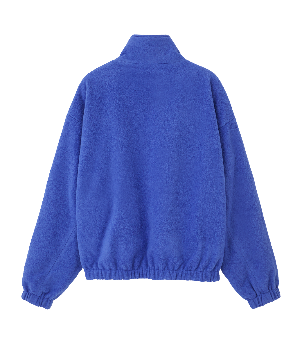 REVERSIBLE FLEECE TRACK JUMPER