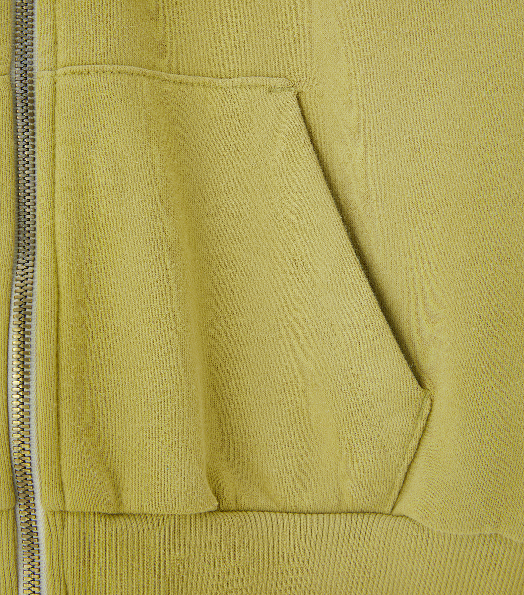CUBE LOGO CROPPED HOODY ZIP-UP