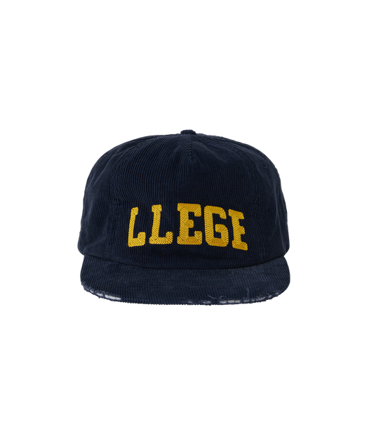 LOGO EMBROIDERY CORDUROY CAP