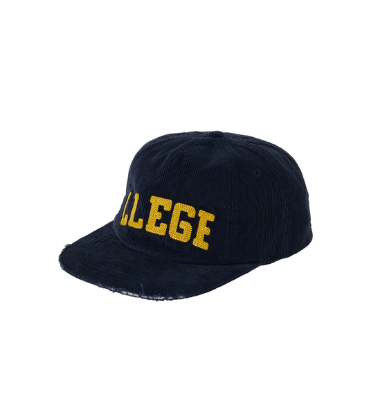 LOGO EMBROIDERY CORDUROY CAP