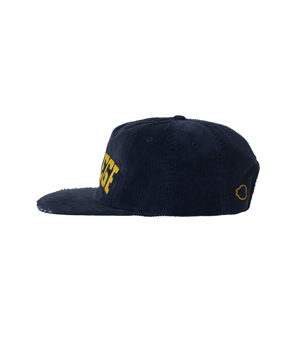 LOGO EMBROIDERY CORDUROY CAP
