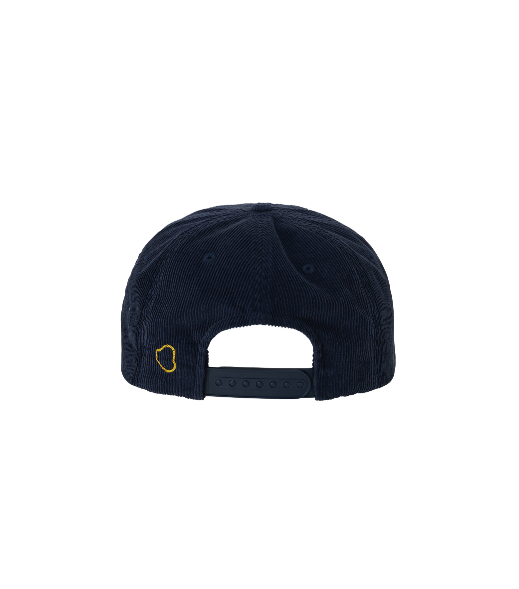 LOGO EMBROIDERY CORDUROY CAP