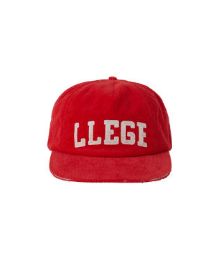 LOGO EMBROIDERY CORDUROY CAP