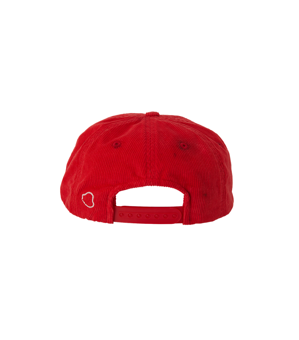 LOGO EMBROIDERY CORDUROY CAP
