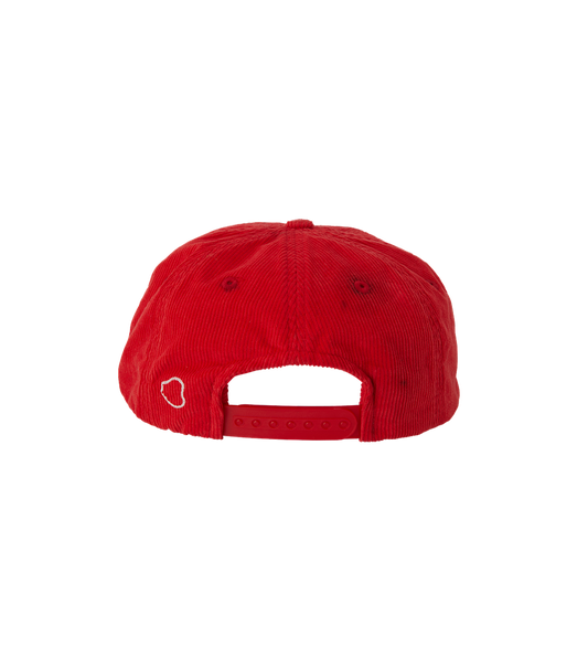 LOGO EMBROIDERY CORDUROY CAP