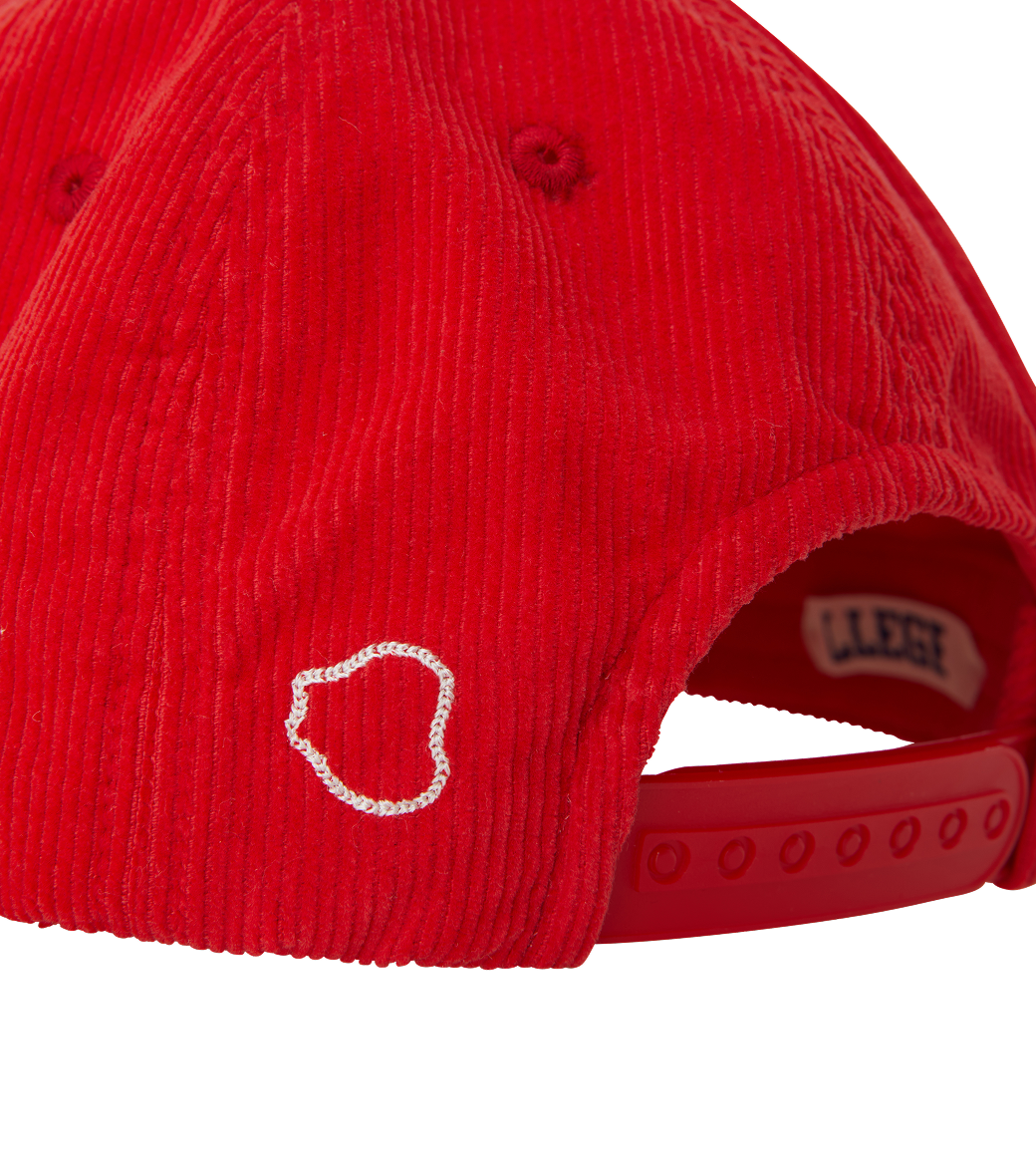 LOGO EMBROIDERY CORDUROY CAP