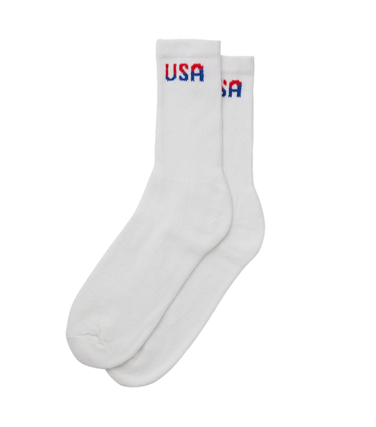 USA CREW SOCKS 2PR