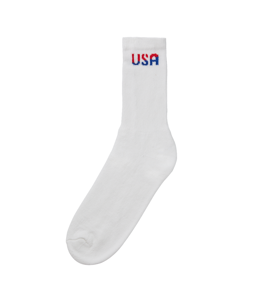 USA CREW SOCKS 2PR