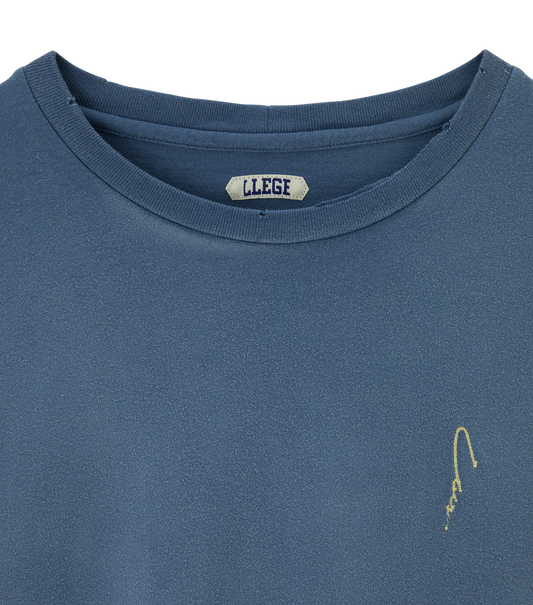 GARMENT DYED LONG SLEEVE LOOSE T-SHIRT