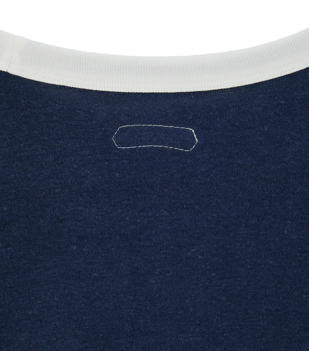 RINGER LONG SLEEVE LOOSE T-SHIRT