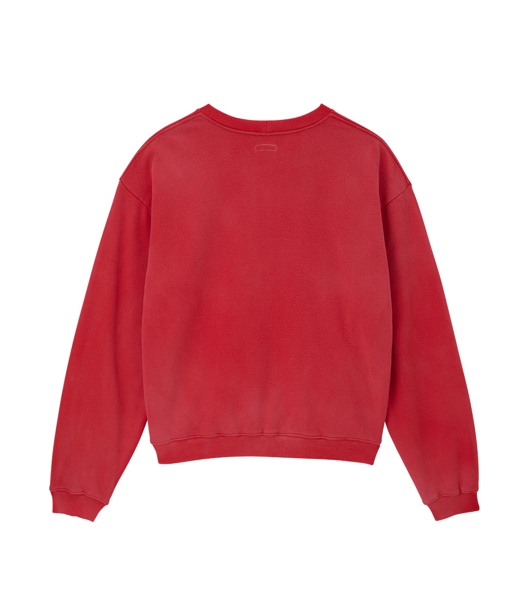 CLASSIC LOGO VINTAGE EFFECT SWEATSHIRT