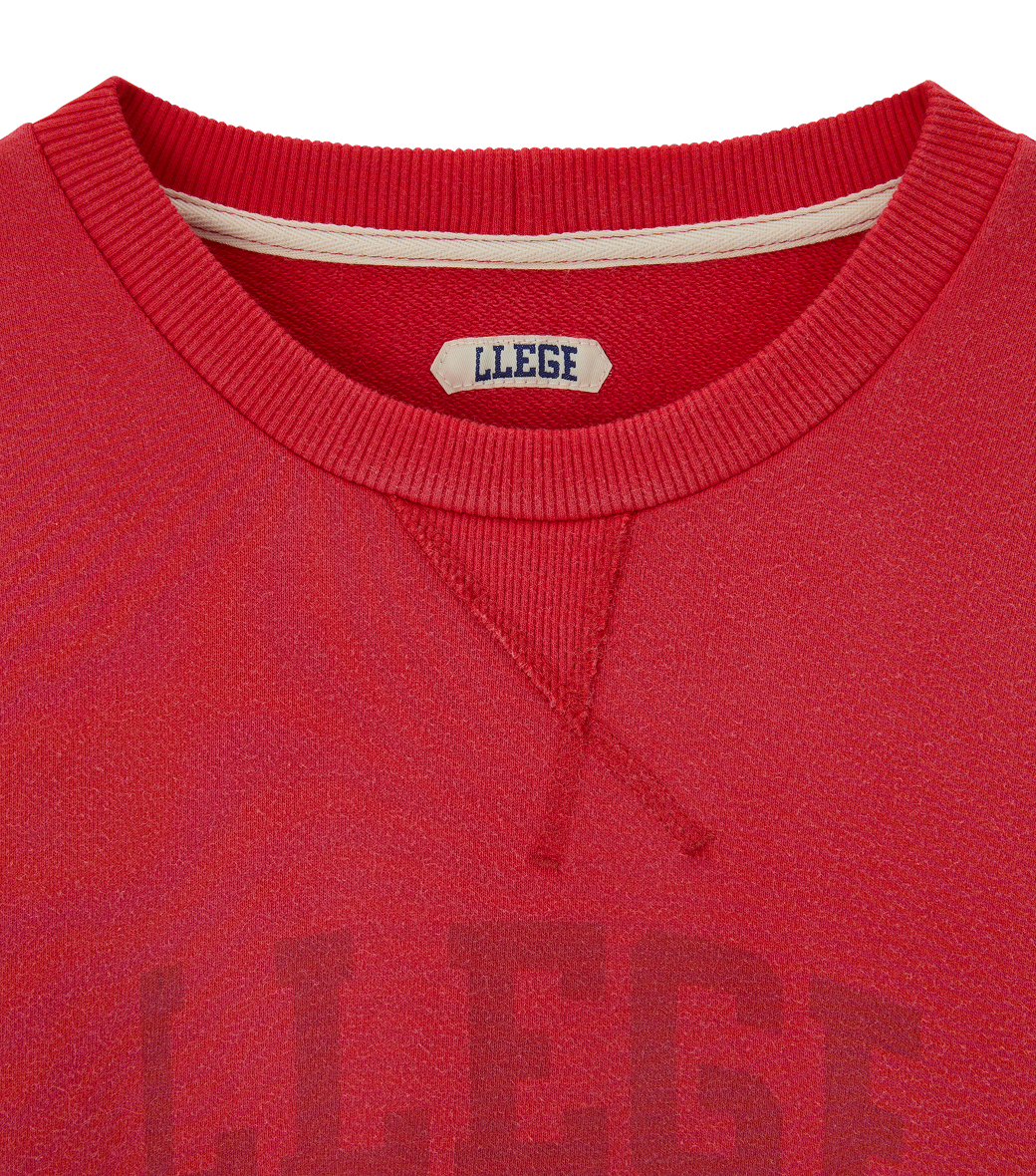 CLASSIC LOGO VINTAGE EFFECT SWEATSHIRT