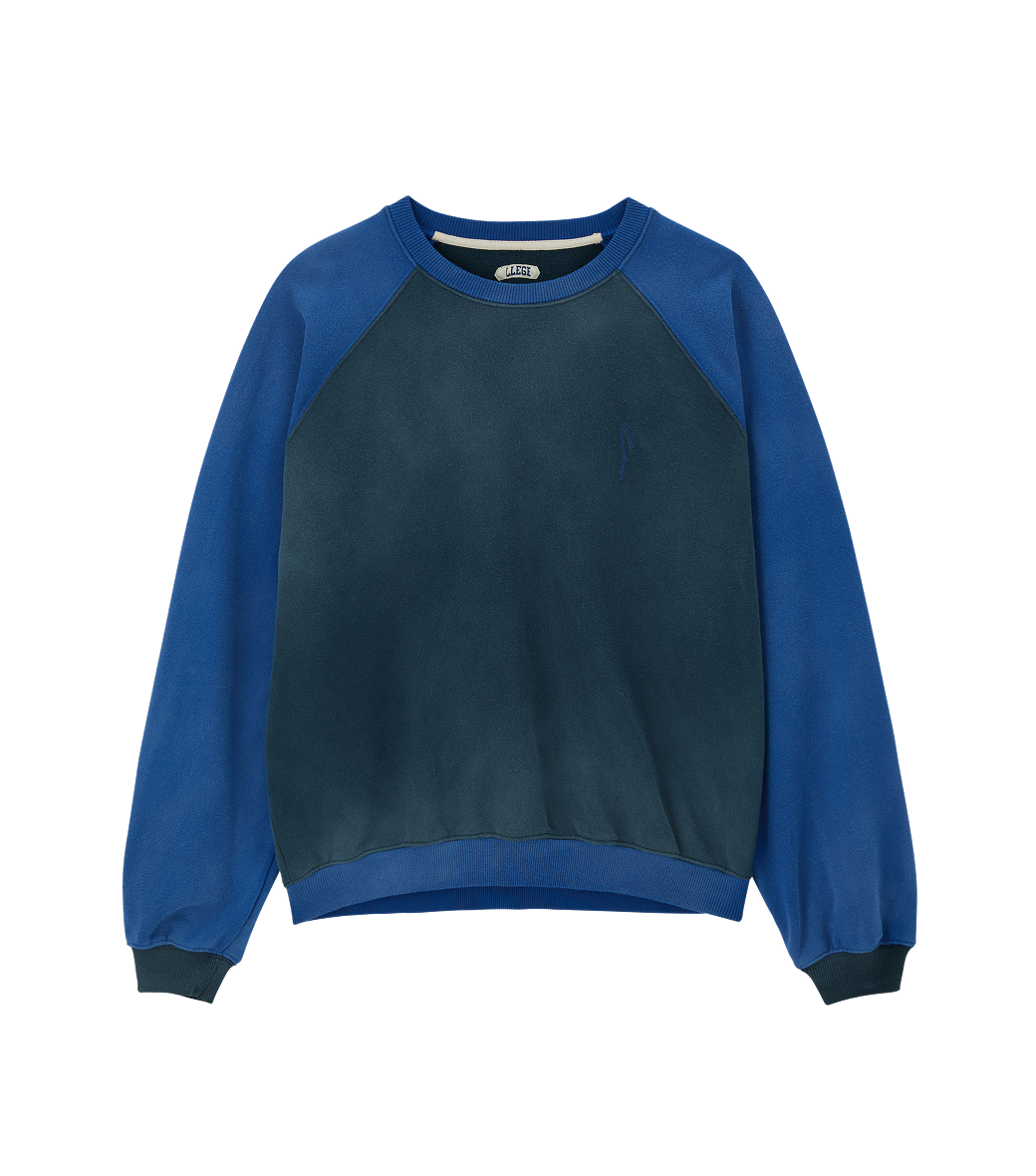 CONTRAST RAGLAN VINTAGE SWEATSHIRT