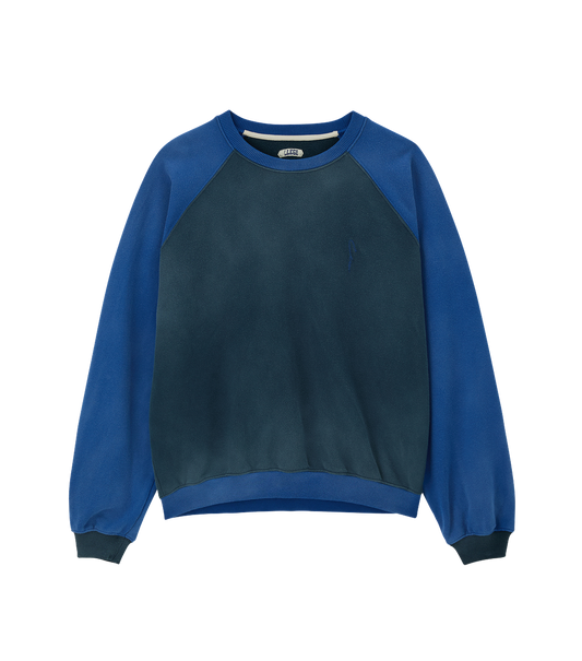 CONTRAST RAGLAN VINTAGE SWEATSHIRT
