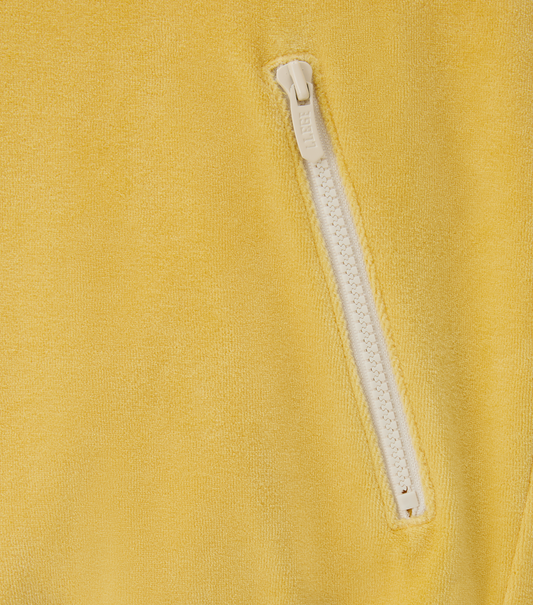 VELOUR HALF-ZIP PULLOVER