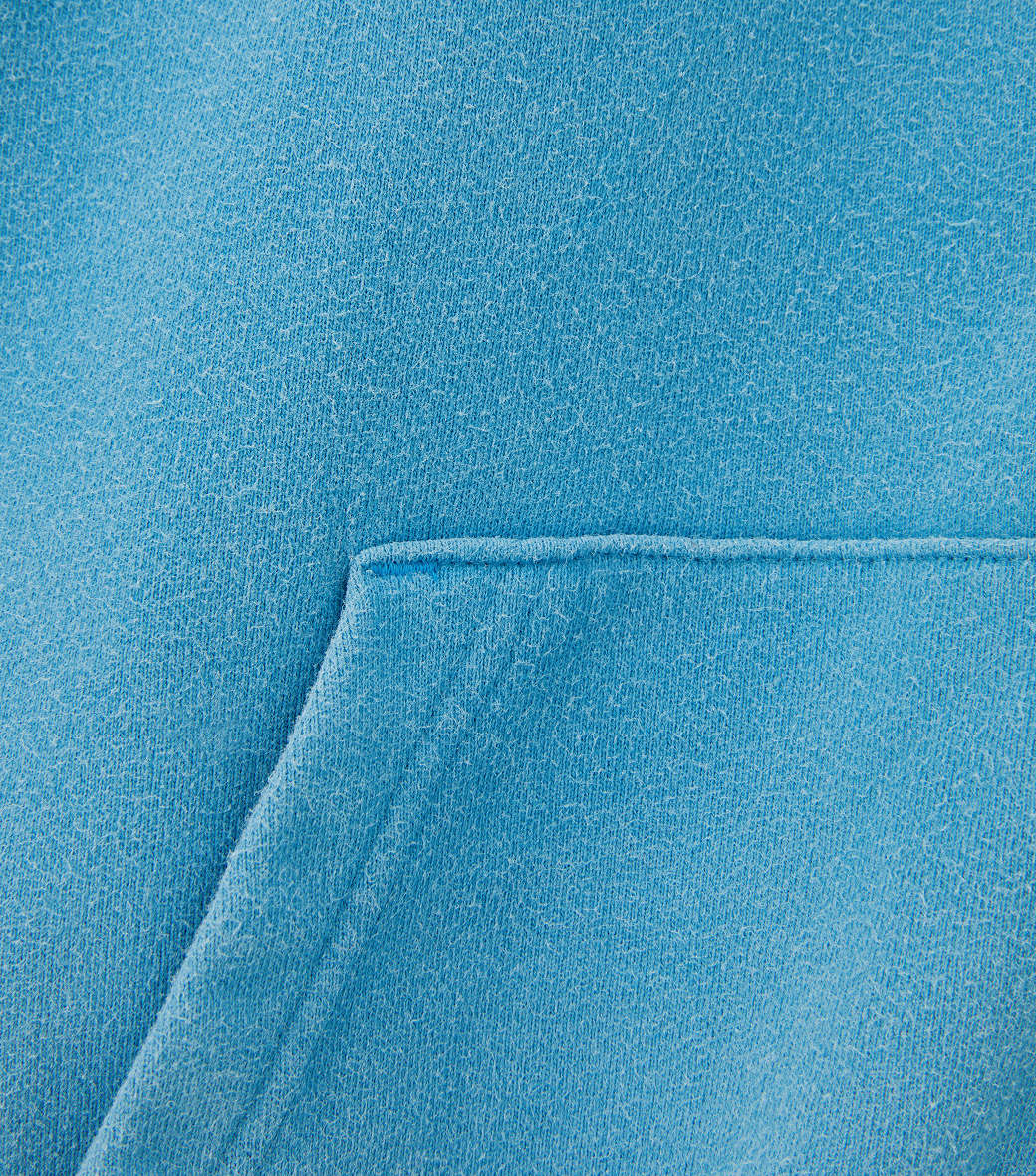 GARMENT DYED OVERSIZED HOODY ZIP-UP