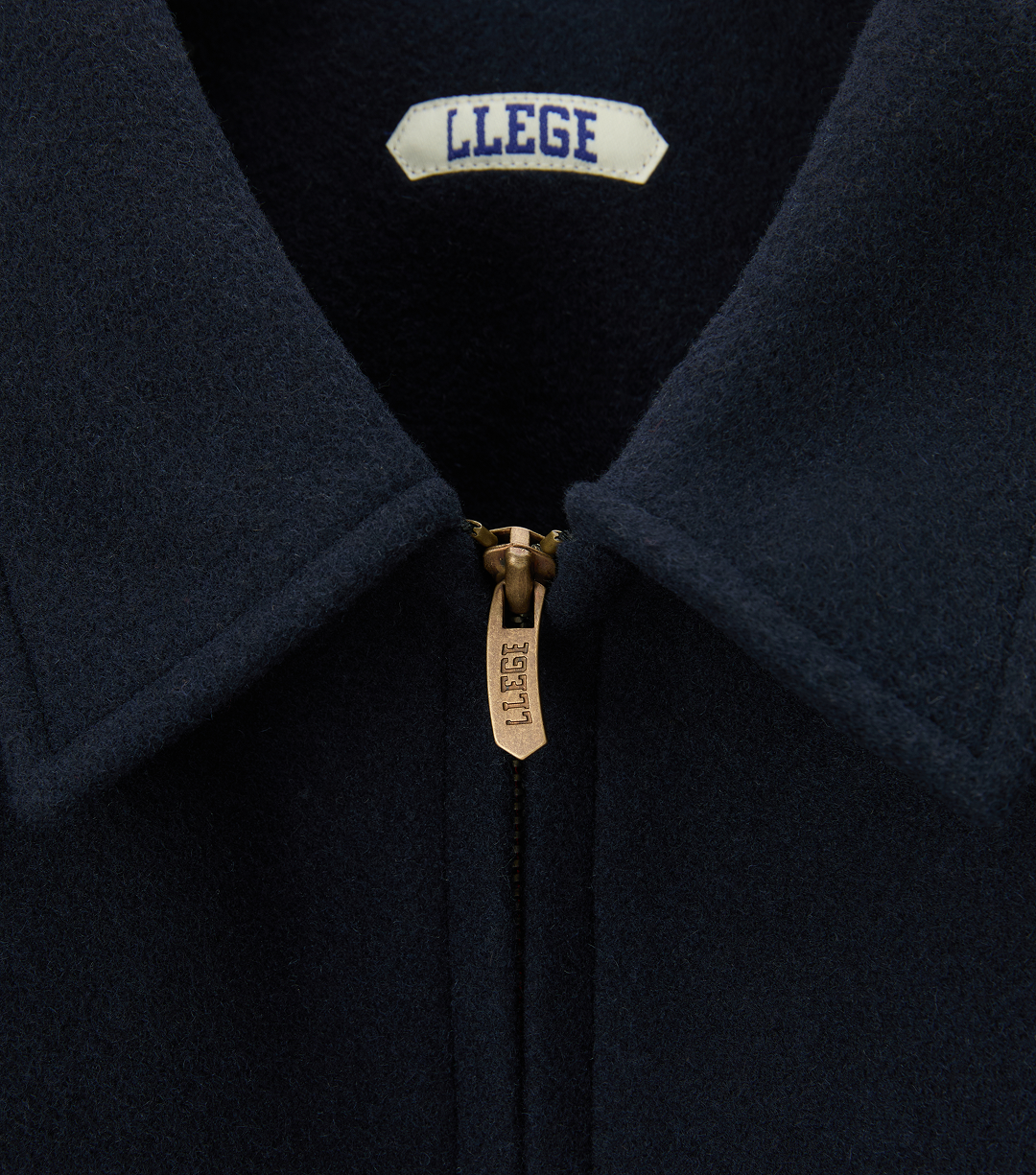 PATCH DETAIL QUILTED WOOL JACKET