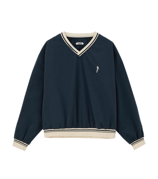 OVERSIZED VINTAGE TRACK TOP
