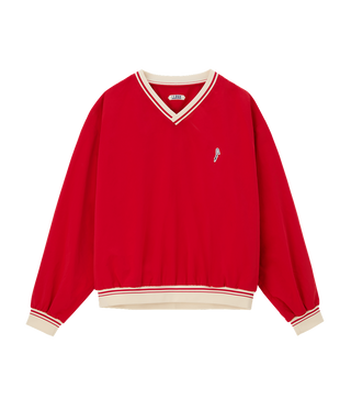 OVERSIZED VINTAGE TRACK TOP