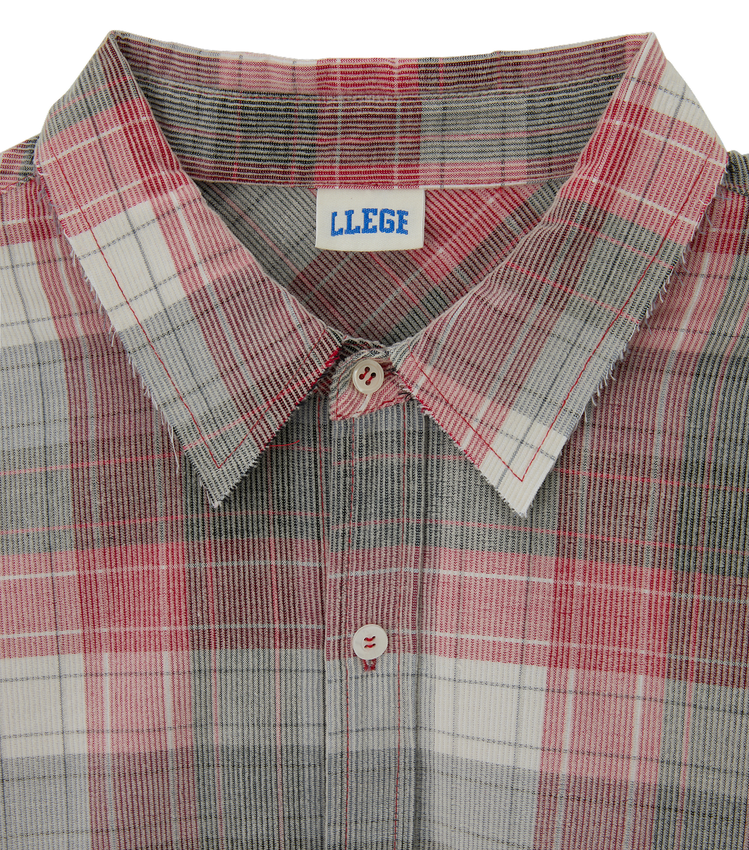 OVERSIZED FADED CHECK SHIRT