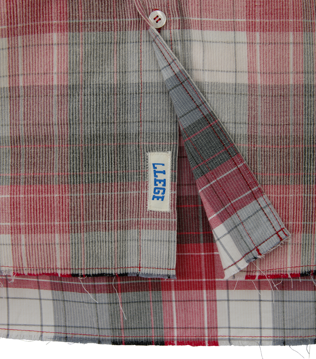 OVERSIZED FADED CHECK SHIRT