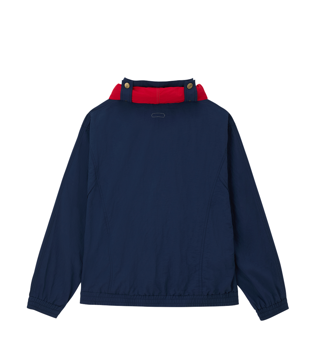 COLOR BLOCK HOODY PULLOVER